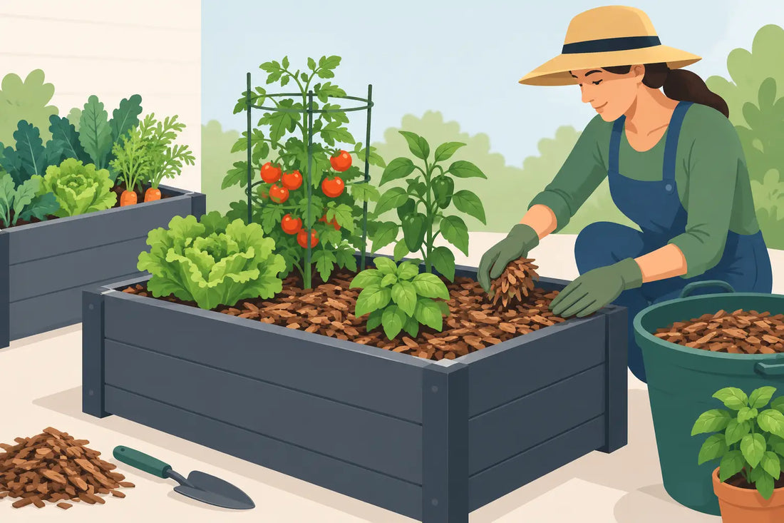 How to Mulch Vegetable Planters for Better Growth