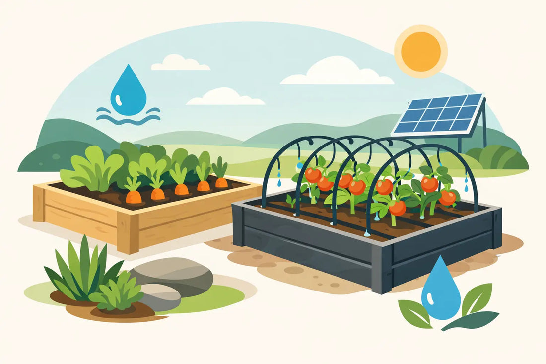 Garden Bed Frame Kits for Water-Wise Growing