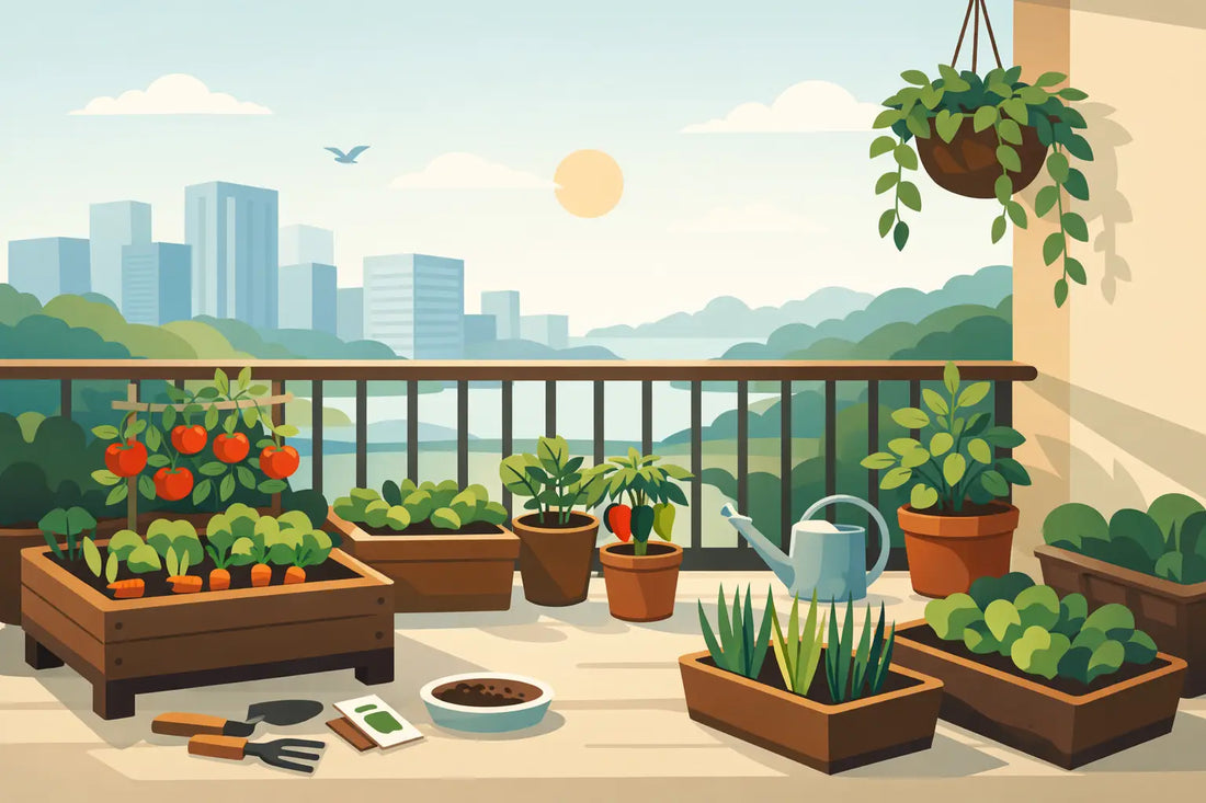 A Balcony Vegetable Garden Planning Guide