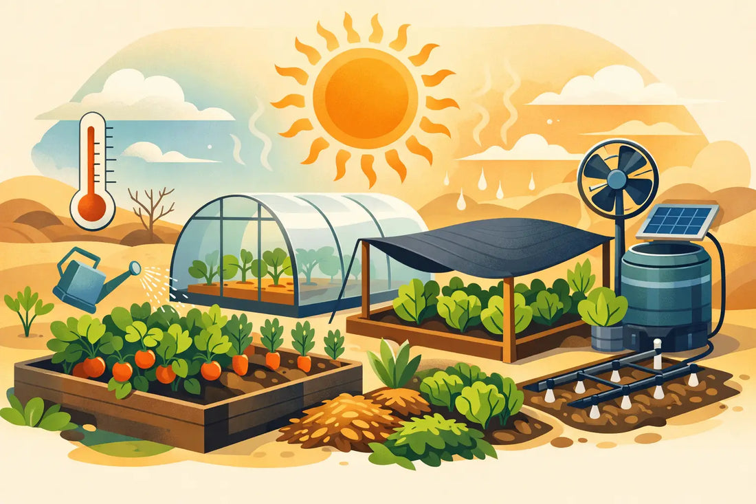 7 Ways to Grow Vegetables During Heatwaves
