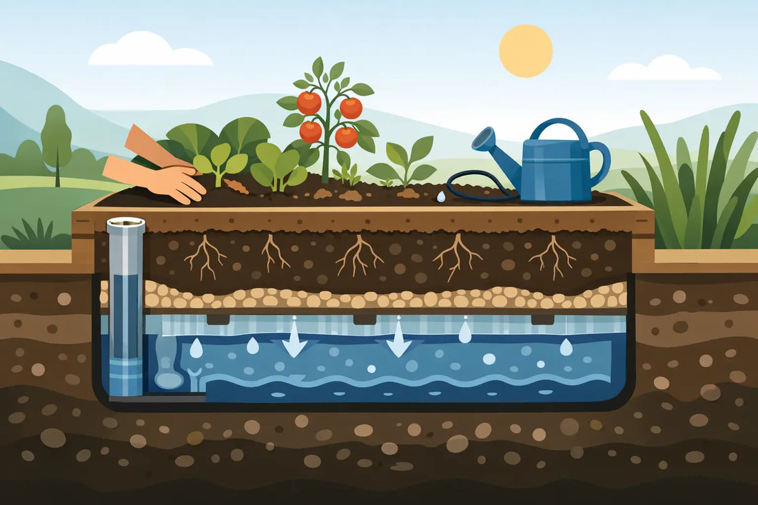 How to Build a Wicking Bed That Saves Water