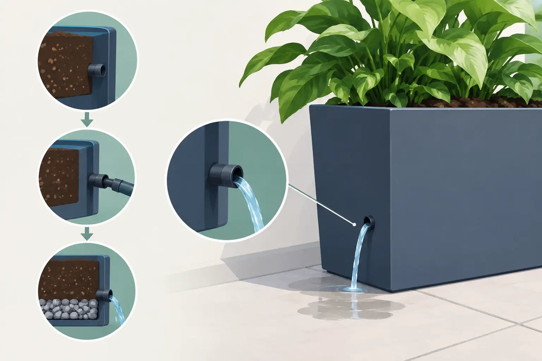 How to Install a Planter Overflow Correctly